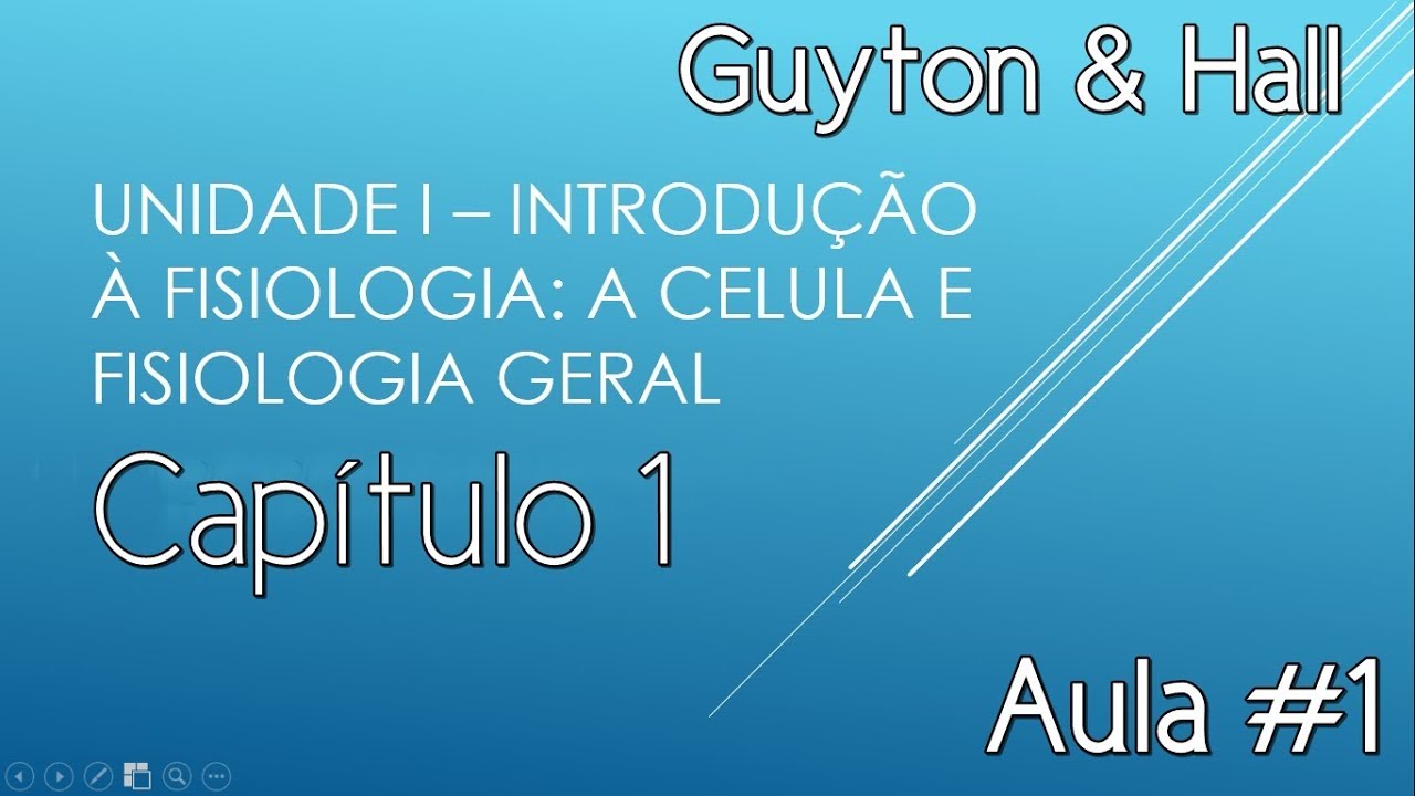 Fisiologia - Organização Funcional do Corpo e "Meio Interno" (Capítulo 1)