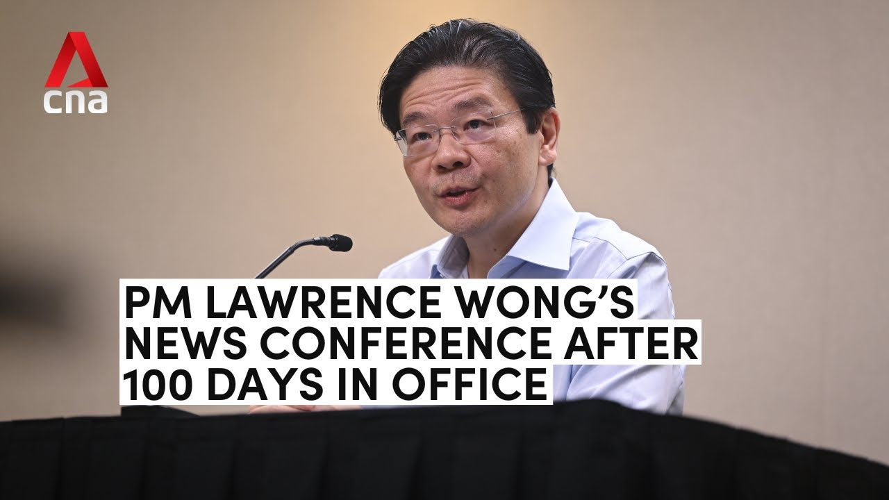 In full: PM Lawrence Wong holds news conference after 100 days in office