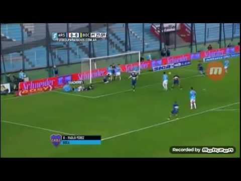 Gol de perez a arsenal 1-2