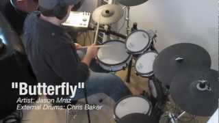 Jason Mraz | Butterfly | Drums by Chris Baker