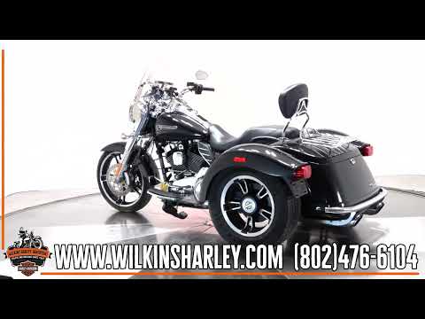 2016 Harley-Davidson FLRT Freewheeler in Black Quartz