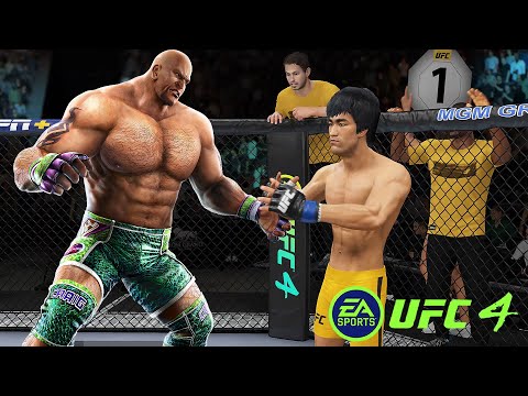 UFC4 Bruce Lee vs Craig Marduk EA Sports UFC 4  Super Battle