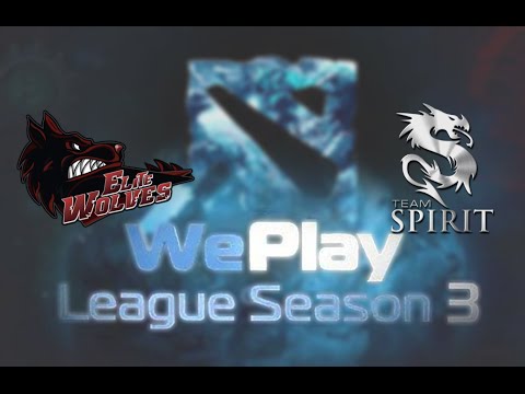 Elite Wolves vs Team Spirit - WePlay League Season 3 [HighLight]