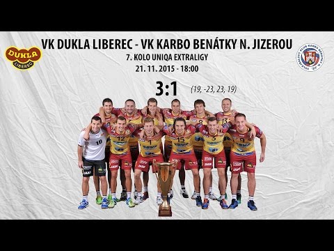 SESTŘIH: VK Dukla Liberec - VK Karbo Benátky nad Jizerou