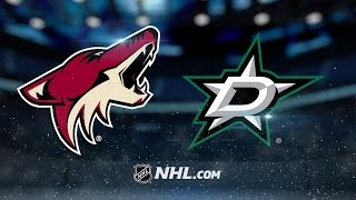 Honka's OT winner leads Stars past Coyotes, 3-2