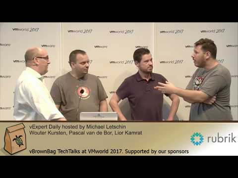 vExpert Daily hosted by Michael Letschin with Wouter Kursten, Pascal van de Bor, Lior Kamrat