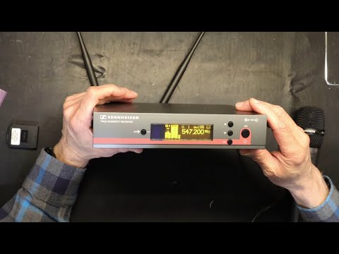 Finding the Clearest & Best Channel For your SENNHEISER ew100 G3 EM100 SKM100 Wireless Microphone