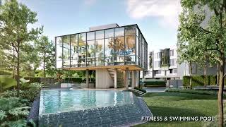 New Estate of Modern Luxury Town Homes in a Secure Estate with Great Facilities at Ratchada Area, Huai Khwang