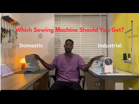 The Best Sewing Machine for You: Domestic vs. Industrial