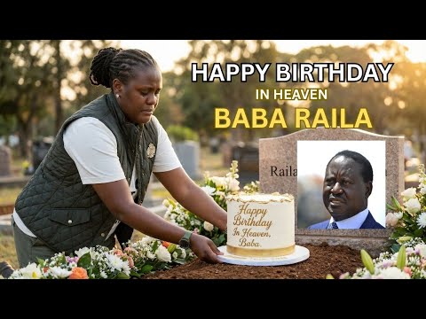 Winnie Odinga – Happy Birthday Baba Raila Odinga 🎂🕊️ | Emotional Birthday Tribute in Heaven