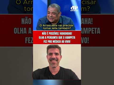 NÃO É POSSÍVEL, VAMPETA! HAHAHA! A PERGUNTA DO VELHO VAMP ARRANCOU RISADAS DO MÉDICO AO VIVO!