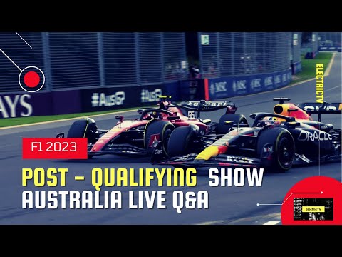 F1 2023 Australia | Post-Qualifying Show - LIVE Streaming