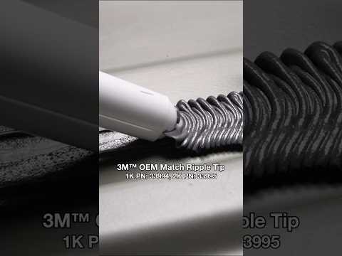 Match textured or rippled seam sealer appearances