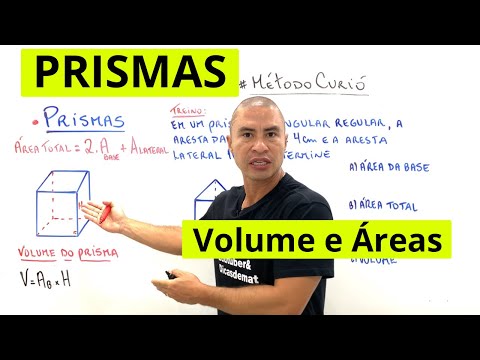 PRISMAS EM 10 MINUTOS | ÁREA e VOLUME