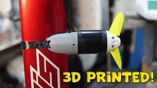 3D Printed Foil Drive Mount for 6384 Motor | Building a Foil Assist Board
