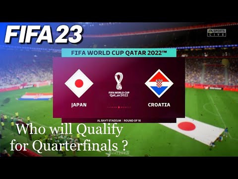 Croatia vs Japan | Round of 16 | FIFA World Cup Qatar 2022 | FIFA 23 | 4k PS5 Gameplay