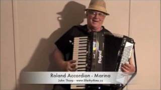 preview picture of video 'Roland Accordion - Marina'