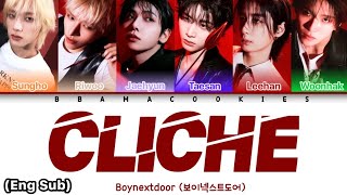 Download lagu BOYNEXTDOOR (보이넥스트도어)- 'CLICHE' Lyrics (가사) || Color Coded Lyrics (Han/Rom/Eng) mp3