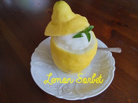 Sara 's Kitchen Italian Lemon Sorbet