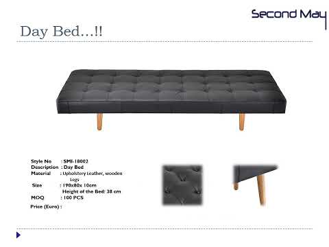 Black day bed