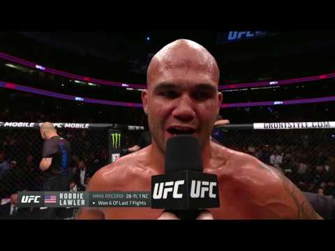 Report: Robbie Lawler “Stands His Ground” on Rematch Request