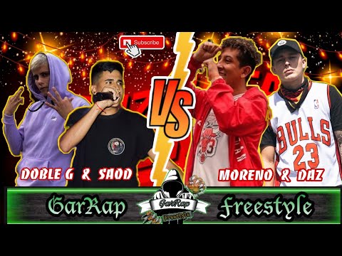 Doble G x Saod vs Moreno x Daz - (Semifinal) Apocalipsis Free 2vs2 #batallasdefreestyle