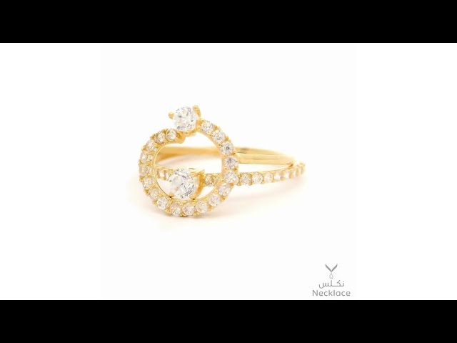 خاتم ذهب عيار 18