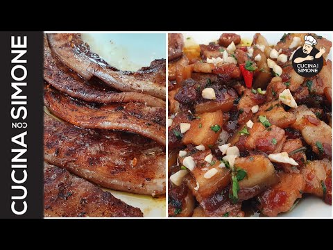 🇮🇹 vs 🇯🇵  2 Modi di Cucinare la Pancetta di Maiale.