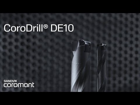 CoroDrill DE10 - Component machining demo