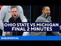 Ohio State vs Michigan Final 2 Minutes [BIG 10 SEMIFINAL HIGHLIGHTS] | CBS Sports HQ