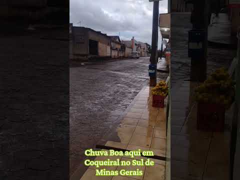 Chuva Boa aqui em Coqueiral no Sul de Minas Gerais...