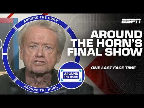 Woody Paige, Bob Ryan, J.A. Adande and Bill Plaschke give one last face time 🥹 | Around The Horn