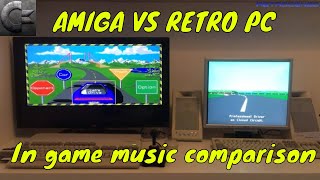 AMIGA VS RETRO PC in game music comparison