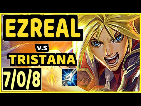 REKKLES (EZREAL) vs TRISTANA - 7/0/8 KDA BOTTOM ADC CHALLENGER GAMEPLAY - EUW