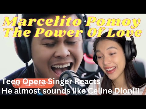 Teen Opera Singer Reacts To Marcelito Pomoy - The Power Of Love (Celine Dion Cover)