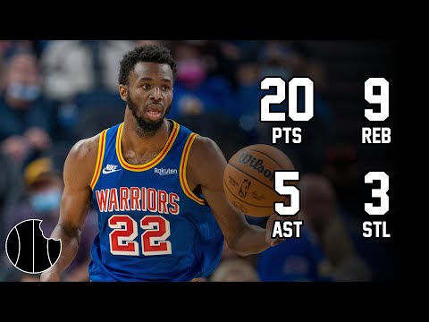 Andrew Wiggins Highlights | Warriors vs. Jazz | 25th Nov 2022