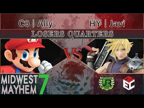 Midwest Mayhem 7 LOSERS QUARTERS - C9 | Ally (Mario) vs HY | Javi (Cloud)