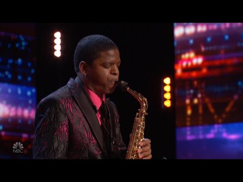 Avery Dixon - Saxophonist - Best Audio - America's Got Talent - Golden Buzzer - May 31, 2022 - HD