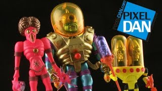 Four Horsemen Design Outer Space Men Infinity Series 3 and Deluxe Series 1 Figure Video Review