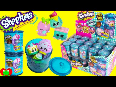 Shopkins Season 4 Food Fair Candy Jars with 8 Ultra Rare Finds Video