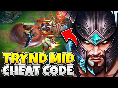 Tryndamere MID is a literal CHEAT CODE and I show you why...