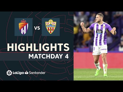 Highlights Real Valladolid vs UD Almería (1-0)