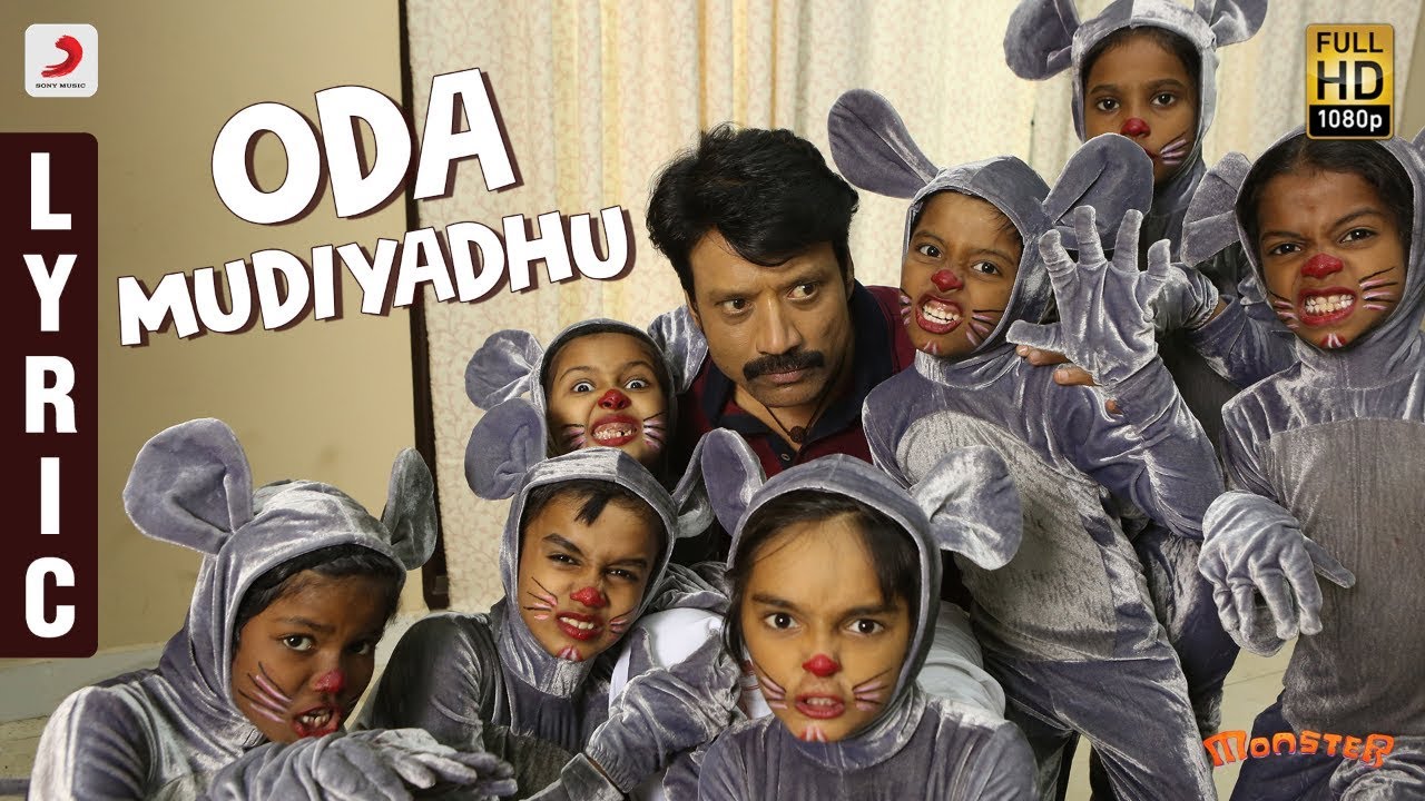 Oda Mudiyadhu Lyrics  | Monster | Priya Bhavani Shankar | S. J. Suryah | Justin Prabhakaran
