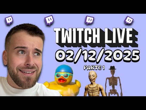 MARATONA DI COMPLEANNO! PT1 ACQUAPARK, UN GIOCO TROLL E UN HORROR ASSURDO | TWITCH LIVE | 02/12/2025