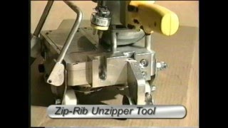 ZIP-RIB Unzipping Opperation