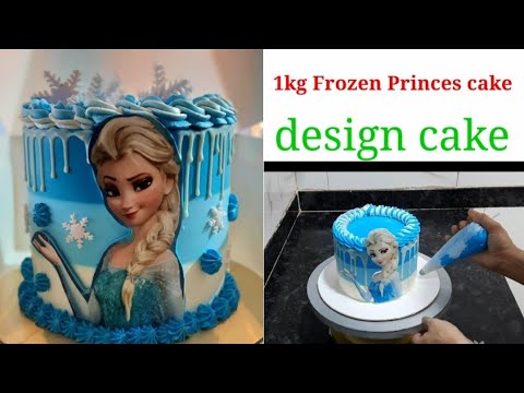 frozen princess cake  | frozen cake designs | frozen cake recipe | frozen cake decorating
