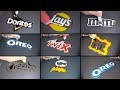 Snack Brand Logo Pancake Art Oreo Twix Doritos Pringles Kinder Joy Cheetos M M S