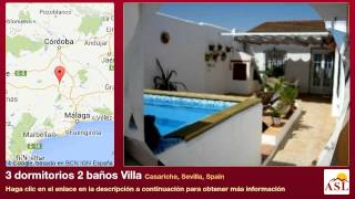 preview picture of video '3 dormitorios 2 baños Villa se Vende en Casariche, Sevilla, Spain'