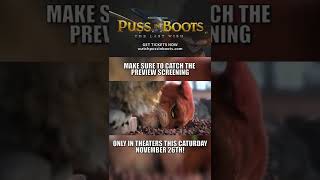 Puss in Boots: The Last Wish is going to be EPIC! #shorts #pussinboots