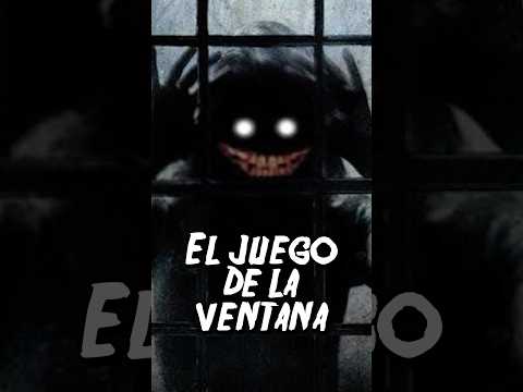 EL JUEGO DE LA VENTANA☠️ NUNCA lo intentes❌ #shorts #terror #creepypasta #miedo